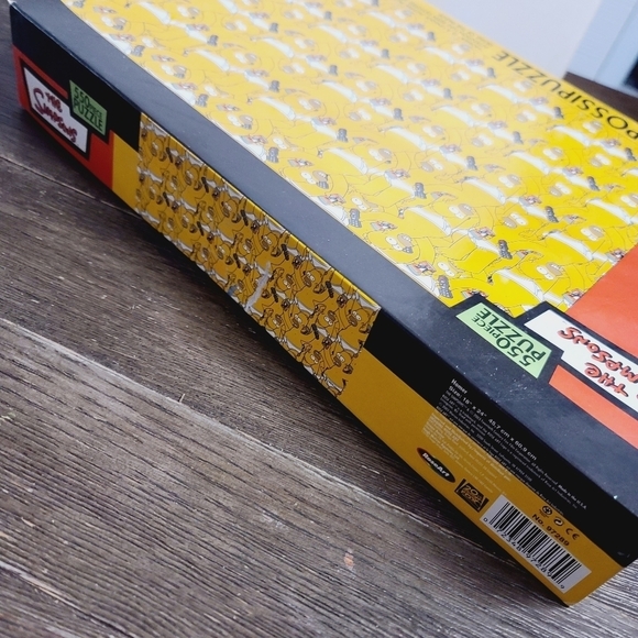 The Simpsons Impossipuzzle 550 Piece Jigsaw Puzzle Homer - Picture 6 of 9